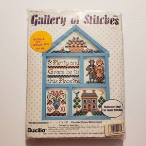 Vintage Gallery of Stitches Counted Cross Stitch Kit